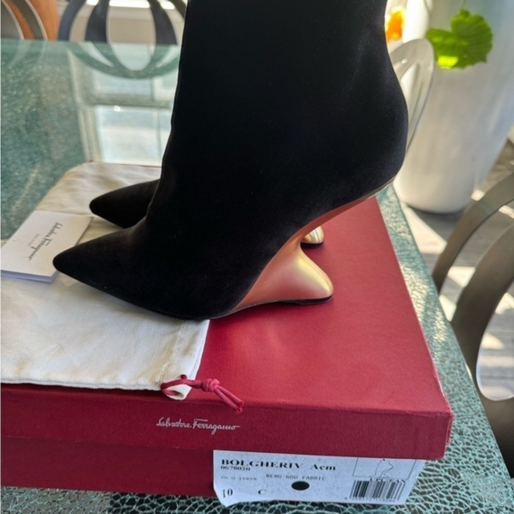 Ferragamo booties 10 C - Picture 7 of 8
